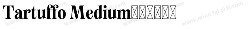Tartuffo Medium字体转换